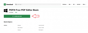 PDFill Editor Basic