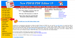 PDFill Free PDF Tools